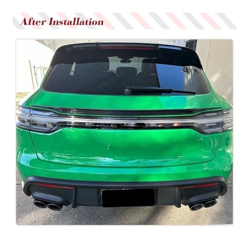 Aileron de coffre Porsche Macan ajustement direct sans perçage style OEM - 3