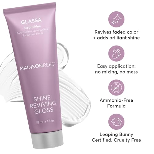 Image of Madison Reed Color Reviving Gloss - Glassa Clear | Semi-Permanent Clear Hair Gloss & Shine Treatment for All Hair Types & Colors, Hair Glaze, Ammonia-Free