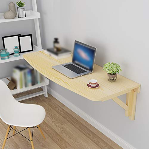 Table murale en bois LUNEZY pliant : finis les petits espaces encombrés ! - 7