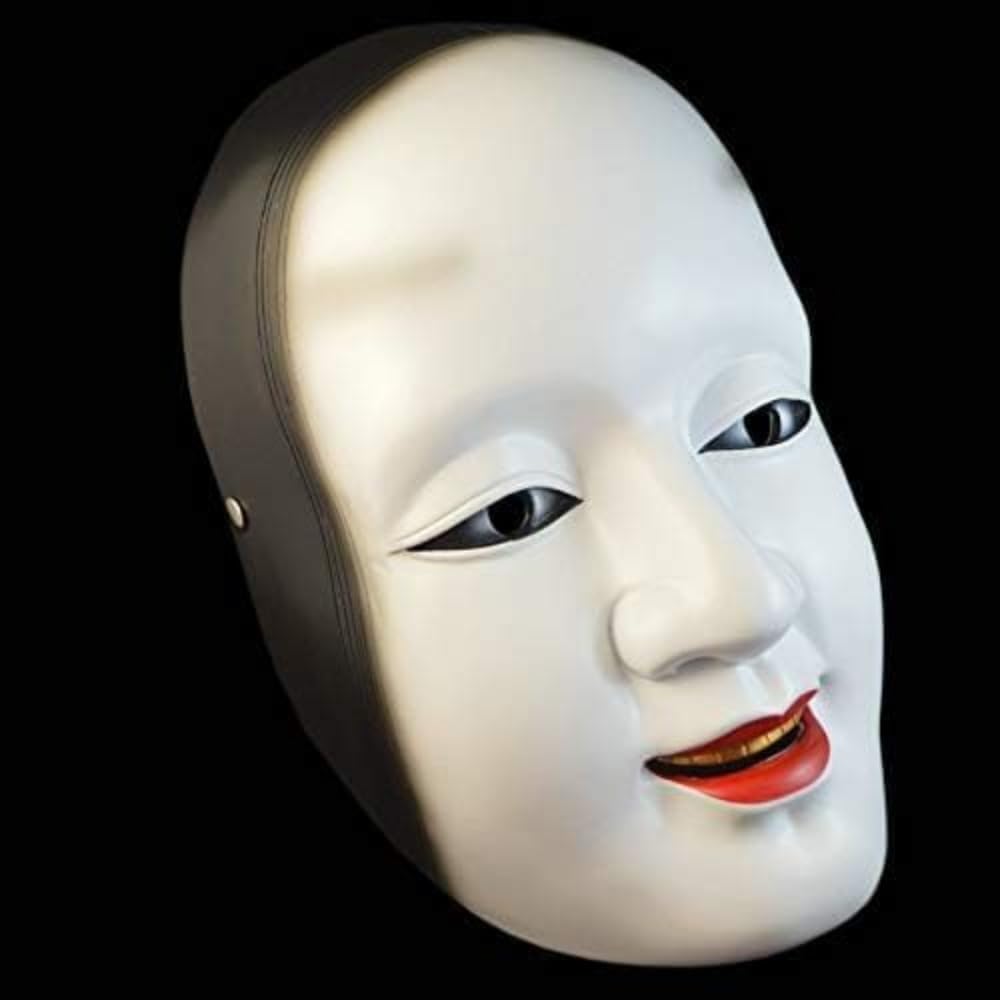 Amazon | お面 女能面 パーティーのコスプレ仮面小面 コレクターズ