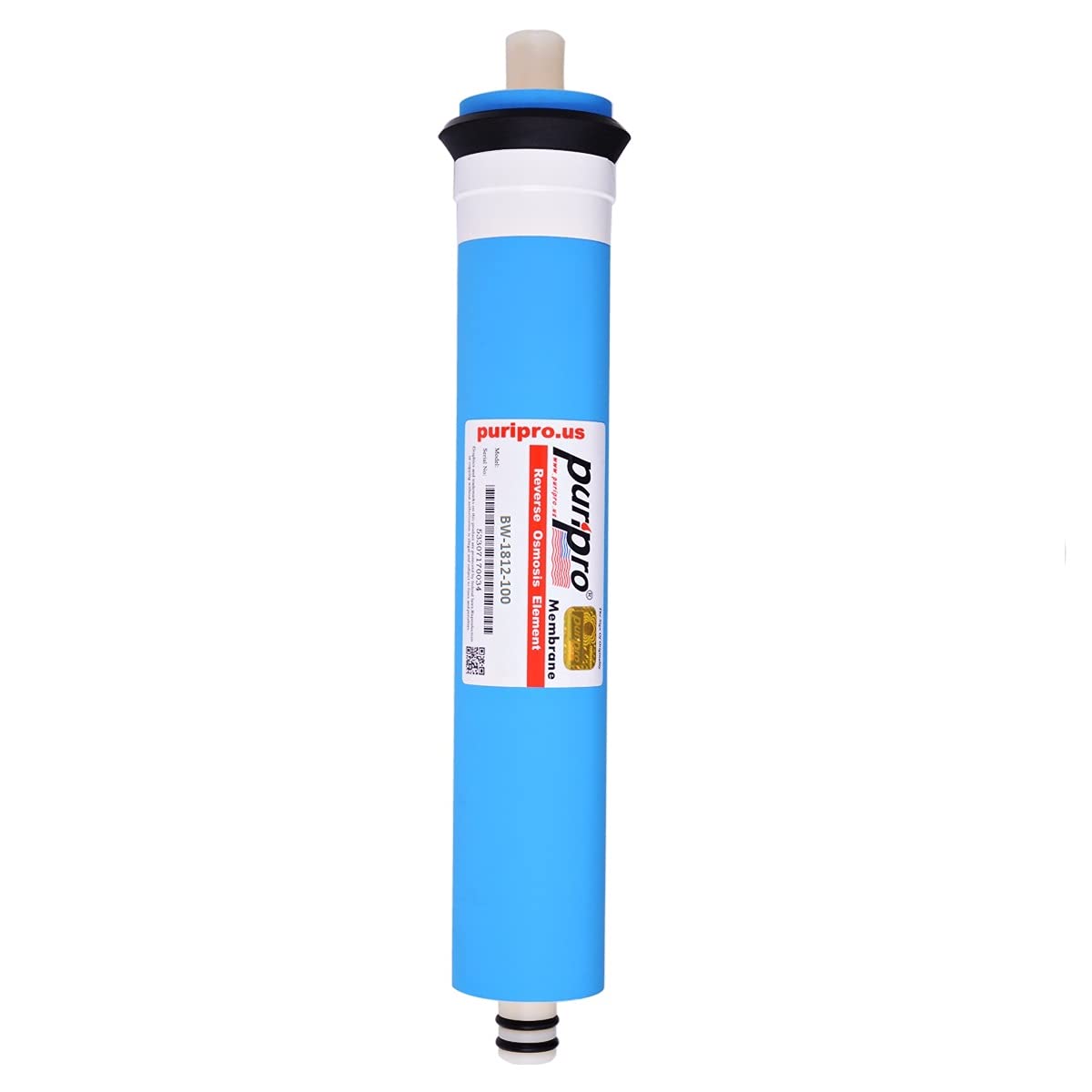 RO Membrane Reverse Osmosis Universal Compatible Replacement RO, Thin Film Composite (100 GPD)