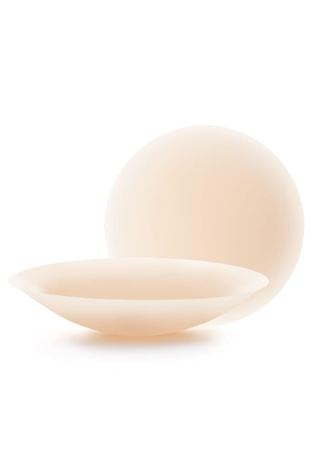 Womens Premium Nipple Covers | Soft Silicone | Skin Friendly | Washable | Reusable | Nude Color | Medium-image-24