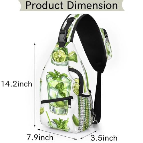 Bolso Cruzado Unisex para Mujer y Hombre Multifuncional miniatura 2