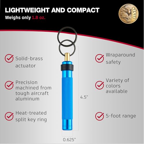 ASP - D1 Metro Defender Pepper Spray, Self-Defense for Women and Men, Quick-Release Personal Defense Equipment, Personal Protection Device, Safety Running Gear, Personal Security Devices, 0.10 Ounces - Image 4