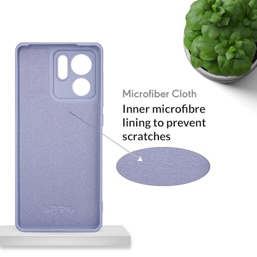 Image of SPRIG Cases Compatible with Motorola Edge 40 TPU Basic Back Cover Premium Moto 5g Phone Case Drop Tested Shock Proof for Boys and Girls with Camera Protection (Lavender Grey)