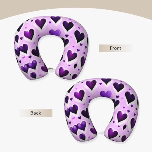 Almohada de cuello de espuma viscoelástica lavable miniatura 3