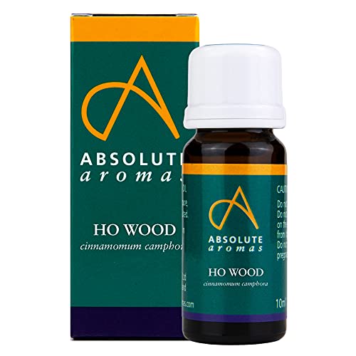 Absolute Aromas Ho Wood (cinnamomum camphora) Essential Oil 10ml - 100% Pure, Natural, Undiluted, Vegan and Cruelty-Free - for use in Diffusers and Aromatherapy Blends