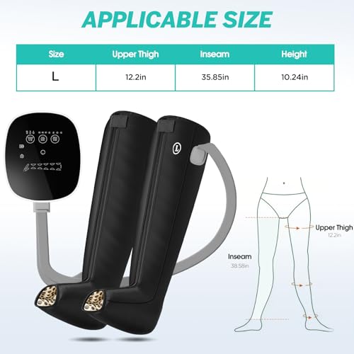 Image of Air Compression System, 4 Modes + 3 Timer Settings + 3 Pressure Adjustments CK-16000