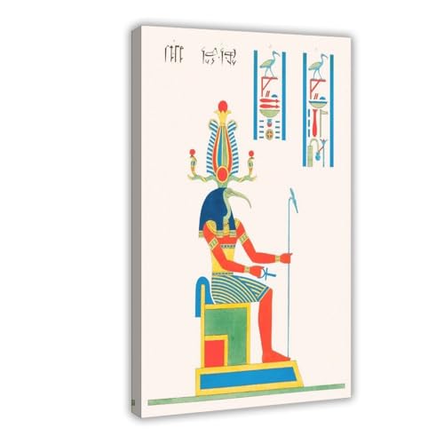 Affiches sur toile Thoth Champollion 1832 cadeau ideal passionne histoire art