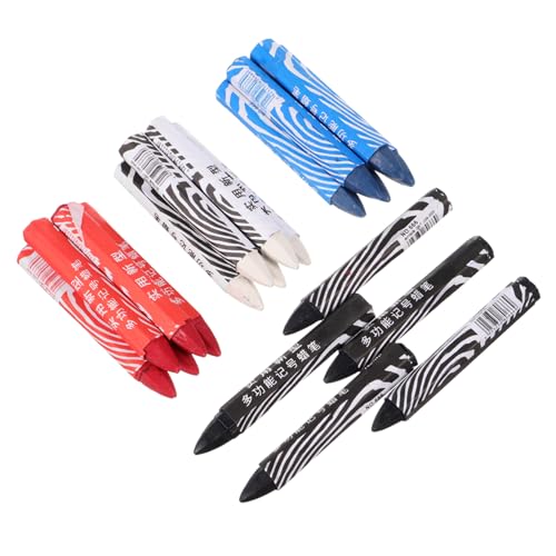 Garneck Lot De 5 Marqueurs De Réparation De Pneus Marqueurs De Construction Craie Pour Pneus Pour Mécaniciens Marqueurs Pour Enfants Marqueurs Permanents Cire