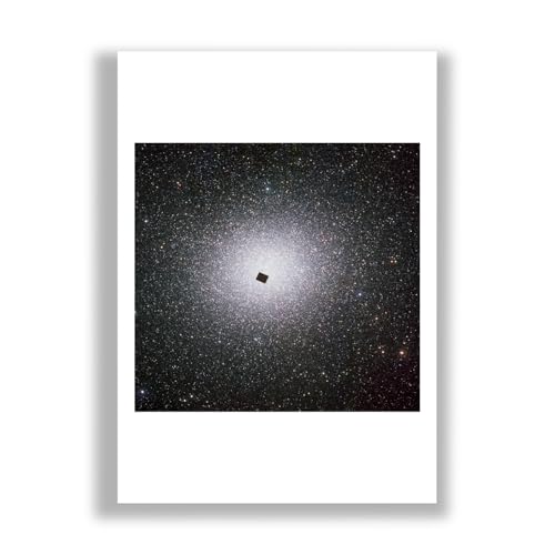 Cuadro del Hubble Omega Centauri 2009: póster astronómico con acabado semibrillante de calidad