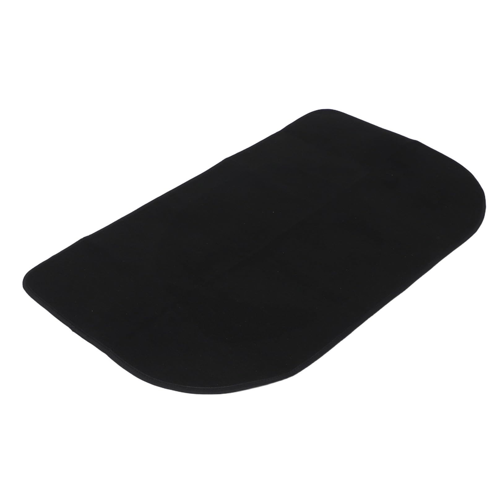 Tappeto Ignifugo per Caminetto a Mezza Luna in Poliestere e Pvc, Resistente All'usura e Facile da Pulire, Protezione per Pavimenti Interni Invernali Moderna