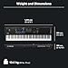 Yamaha 88-Key Music Synthesizer, Graded Hammer Action, Realistic Feel, Performance Focused for Next Generation Sound Exploration, Expressive Control and Optimized Workflow MODX M8