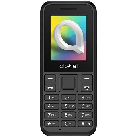 Alcatel 10.68 UK Sim Free Feature Phone Black (Renewed) Cover