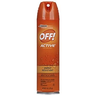 Off 22937 active aerosol insect repellent 9oz