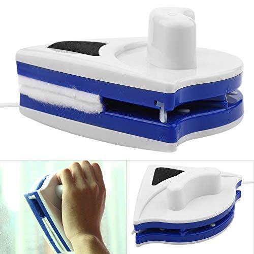 Double Sided Magnetic Window Cleaner - Glass Wiper Magnetic 5 Files Adjustable Magnetic Glider Washing Brush Tools For High-Rise Double Car Glazed Windows Thickness 0.3"-1" #TOP3