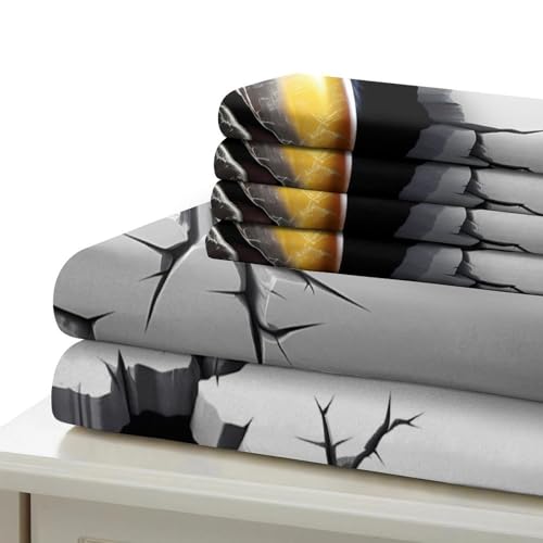 Housse de couette perroquet 3D avec fermeture éclair pour lit single - 7