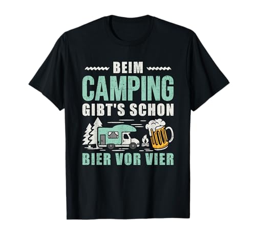 Wohnmobil Camping Bier Camper T-Shirt