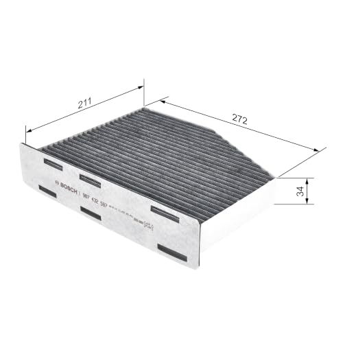 Bosch Automotive R2597 - Innenraumfilter mit Aktivkohle – Ansicht 2