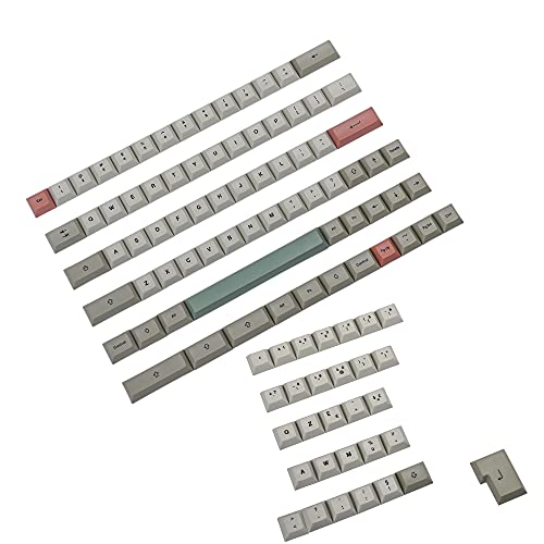 Touches AZERTY YMDK PBT Dye-Sub de haute précision profil DSA pour clavier MX 64 68