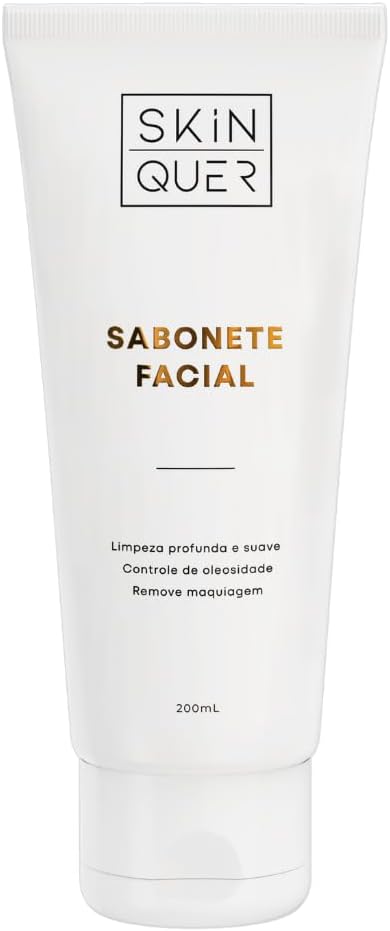 Sabonete Líquido Limpeza Facial – Antioleosidade Vegano Sem Parabenos 200ml- Skin Quer