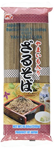 JFC Buckwheat Noodles, Japanese Yamaimo Soba with Yam, 10.58 Ounce