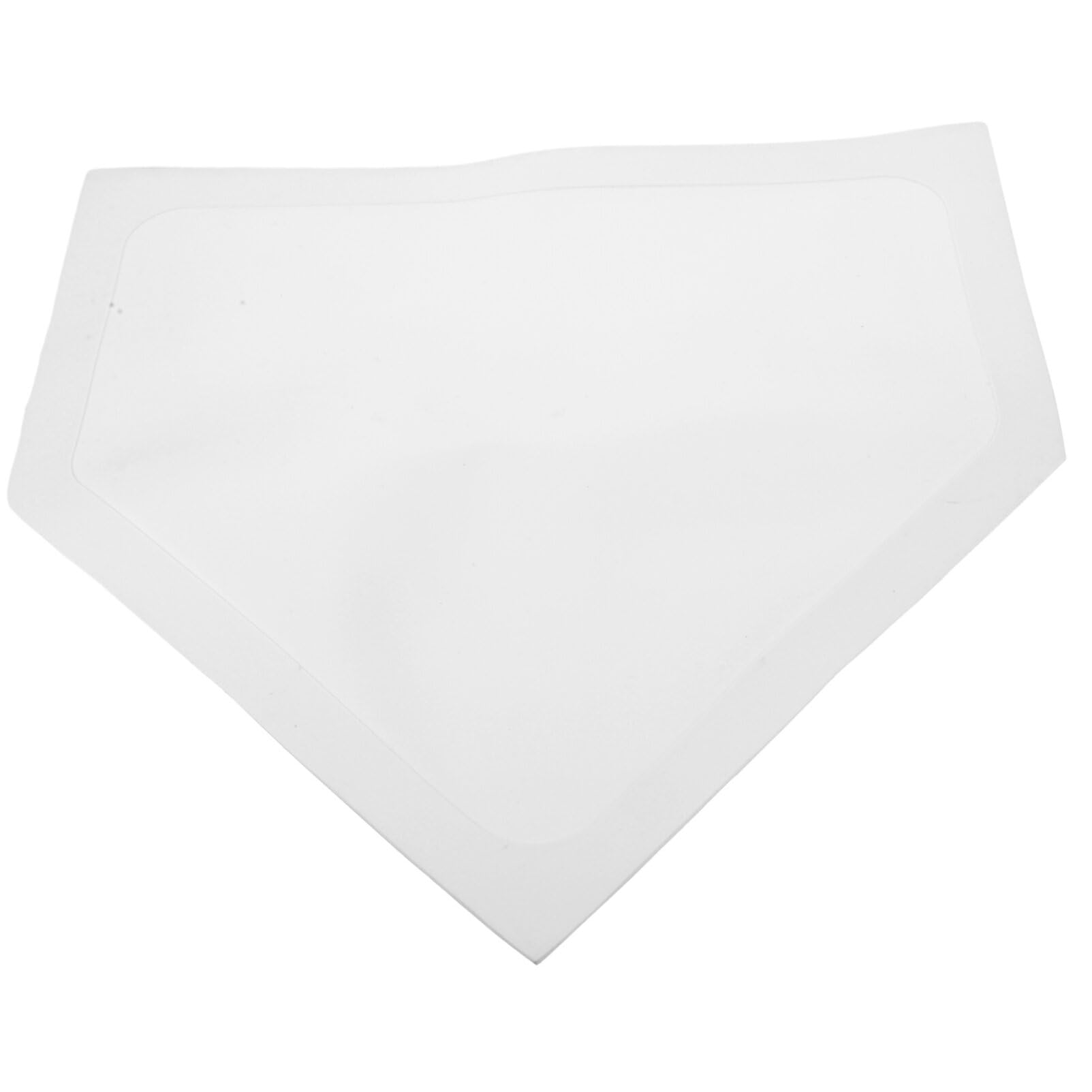 Toddmomy Baseball Home Plate Softball Rubber Home Plate Portable Throw Down Plate for Gym Teachers, Batting or Pitching Practice Training Pitchers Mound Rubber Base