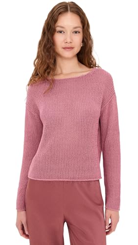 Vince Women's Coated Cotton Pullover