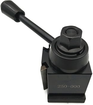 Quick Change Tool Holder, 1/2 inch Steel Lathe Tool Post for CNC Machine Accessories Turning Tools Fast Tool Change for Machinists250-000