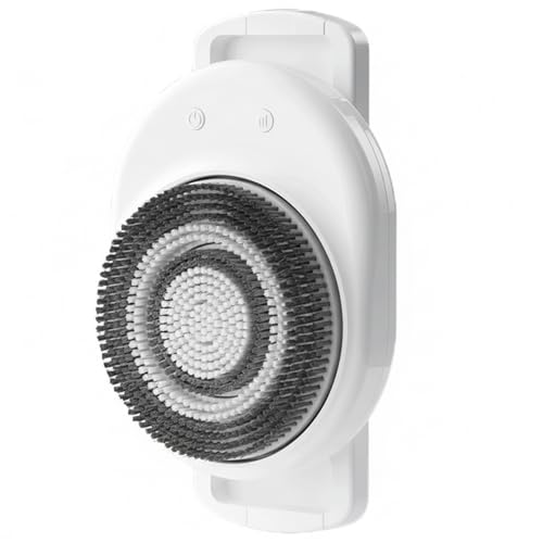 Brosse de douche électrique murale à 3 vitesses pour un bain relaxant