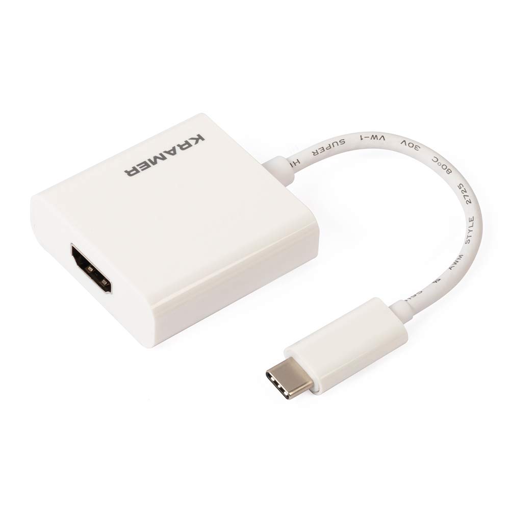 Kramer Electronics ADC-U31C/HF cavo e adattatore video 0,17 m USB C HDMI Type A (Standard) Bianco