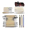 Multifunctioneel Diy Art Clay Pottery Tool Set Crafts Clay Sculpting Tool Kit Aardewerk & Keramiek Houten Handvat Modellering Clay Tools voor kleiaardewerk, doe-het-zelf