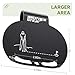 2pcs Metal Landing Pads for Golf Bag Accessories for Men Metal Clips for Quick and Easy Access of Golf Bags, Magnetic Golf Towels, Magnetic Golf Rangefinder Strap Golf Accessories Golf Gifts