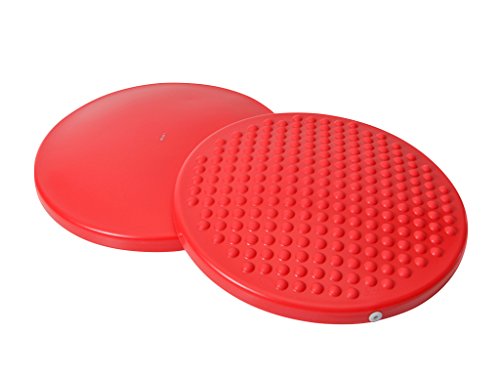 ATC Handels GmbH Sitzkissen Disc´o Sit Junior oder Erwachsene, Gymnic Balancekissen, Noppenkissen Kissen mit Luft, Sitzball, Gymnastikkissen, Gymnastikball (Disc´o Sit Junior Ø 32cm)
