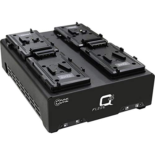 コアSWX fleet-q4s four-position同時V -マウント充電器