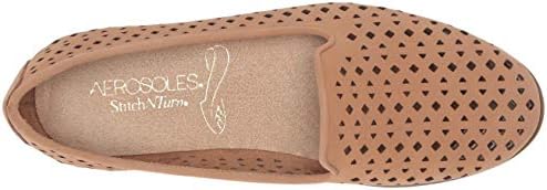 Aerosoles You Betcha Ballet Flat, Nude Nubuck, 11 M US | Image 4