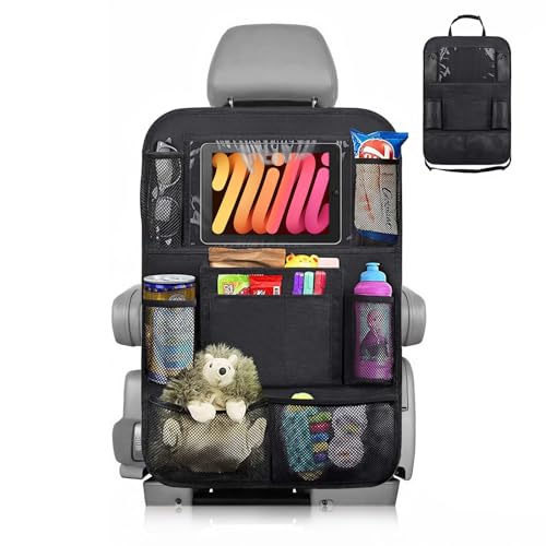 mauepersu Organizador Asiento Coche, Organizador Asiento Trasero Niños para Tablet para Botellas Juguetes Librospara Protege los Asientos de Coche de Suciedad y Daño mauepersu Organizador Asiento Coche, Organizador Asiento Trasero Niños para Tablet para Botellas Juguetes Librospara Protege los Asientos de Coche de Suciedad y Daño