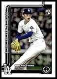 2025 Topps Update #US199 Roki Sasaki Rookie Debut Los Angeles Dodgers MLB Baseball Base Trading Card