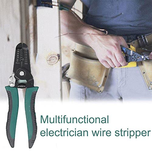 Pince à sertir multi-outils dénudeur de fil pour travaux électriques, Argento