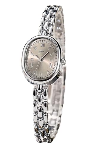 Women’s Bracelet Watch Small Face – Elegant Oval Quartz Analog Wristwatch