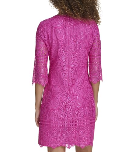 Image of Kensie Women's 1 /2 Sleeve Lace Mini Dress