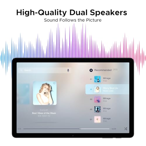 Image of Tab A9 Pro+ 11inch Tablet, 2026 New Android Tablet with Keyboard and Gemini AI, 30GB+128GB /2TB, 8580mAh, 90Hz, 13MP+5MP /Widevine L1 /Face ID /WiFi5 Octa-Core Gaming Tablet with Pen, Mouse&Case