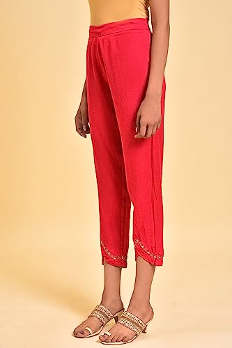 Pantalon taille moyenne extensible W for Woman anti-compression - 3