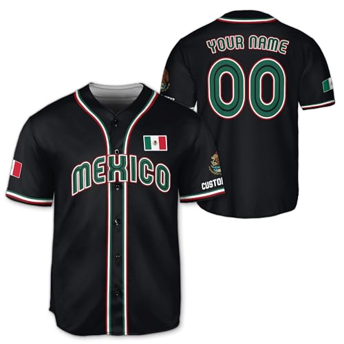 Custom Mexico Jerseys for Men, Mexico Baseball Jersey Men, Mexico Soccer Jersey, Mexico Jersey Men 8