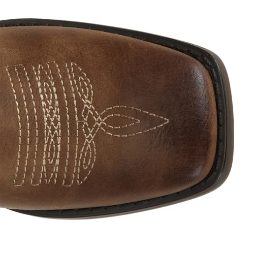 SheSole Women's Western Cowgirl Boots Ladies Fashion Country Cowboy Boots Mid Calf4