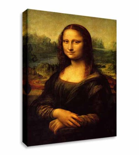 Mona Lisa by Leonardo da Vinci Wall Art Canvas Prints Art Cheap 20x30 inches
