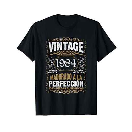 38 años Vintage 1984 38 cumpleaños regalo hombre mujer Camiseta