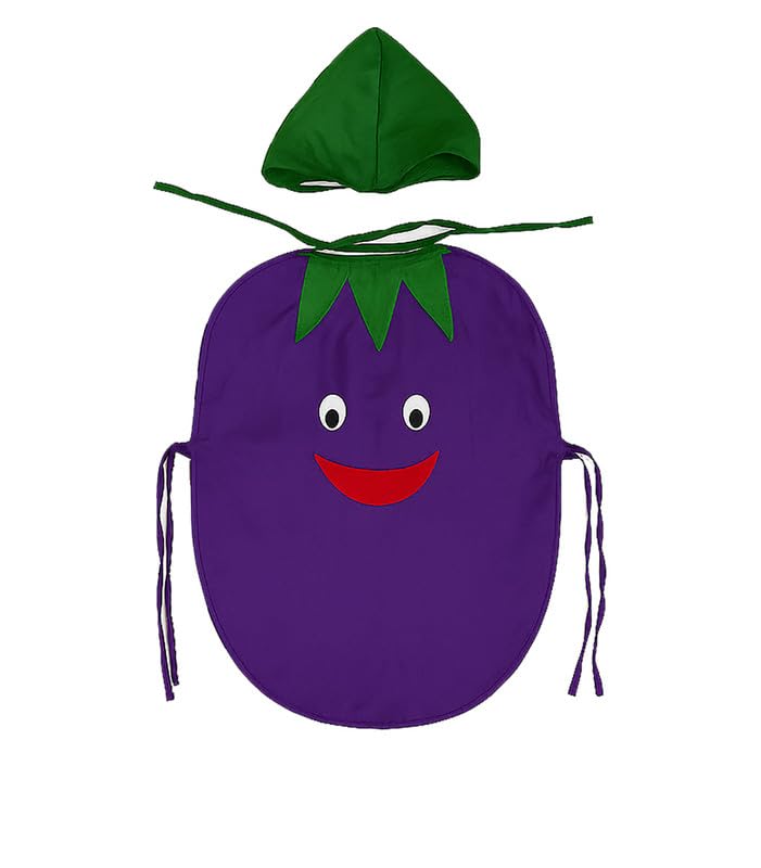 Image of FancyDressWale Fruit & Vegetable Fancy Dress Costume for Kids | Free Size 2-10 Years | School Fancy Dress, Stage Shows, Theme Parties