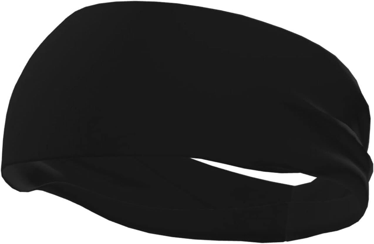Custom Sport Headbands for Men Women Custom Logo Photo Sweatband Personalized Stretchy No Slip Hair Band for Gym, Yoga, Running, Cycling, Basketball, Football Accessories image 2