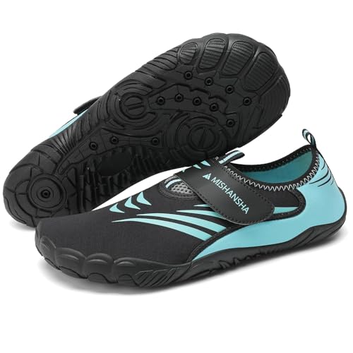 Image of Mishansha Womens Mens Water Swim Shoes Wide Toe Box Barefoot Shoes US Size 5.5-13.5 Women / 3-11.5 Men